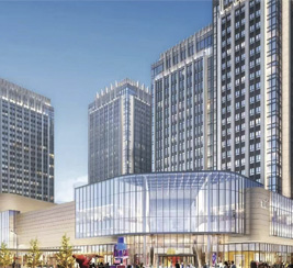 新乡市胖东来商贸有限公司（新乡三胖）施工中